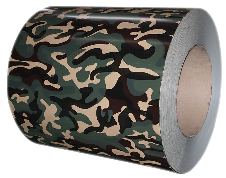 Camouflage Print Prepainted Steel Coil